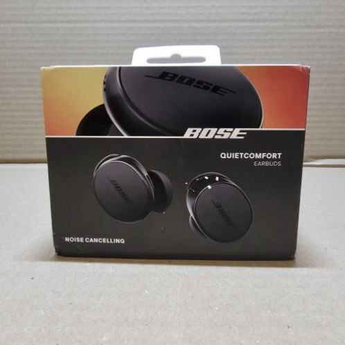 [Outlet Grade B] Bose QuietComfort Wireless Earbuds, TWS, ANC, BT 5.3, Waterproof IPX4, Black EU DO7500763-05